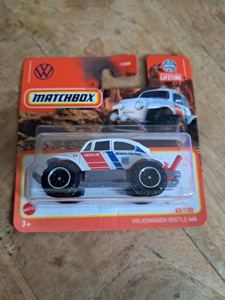 Matchbox Volkswagen Beetle 4x4 Rescue nieuw in verpakking, Ophalen of Verzenden, Nieuw, Auto