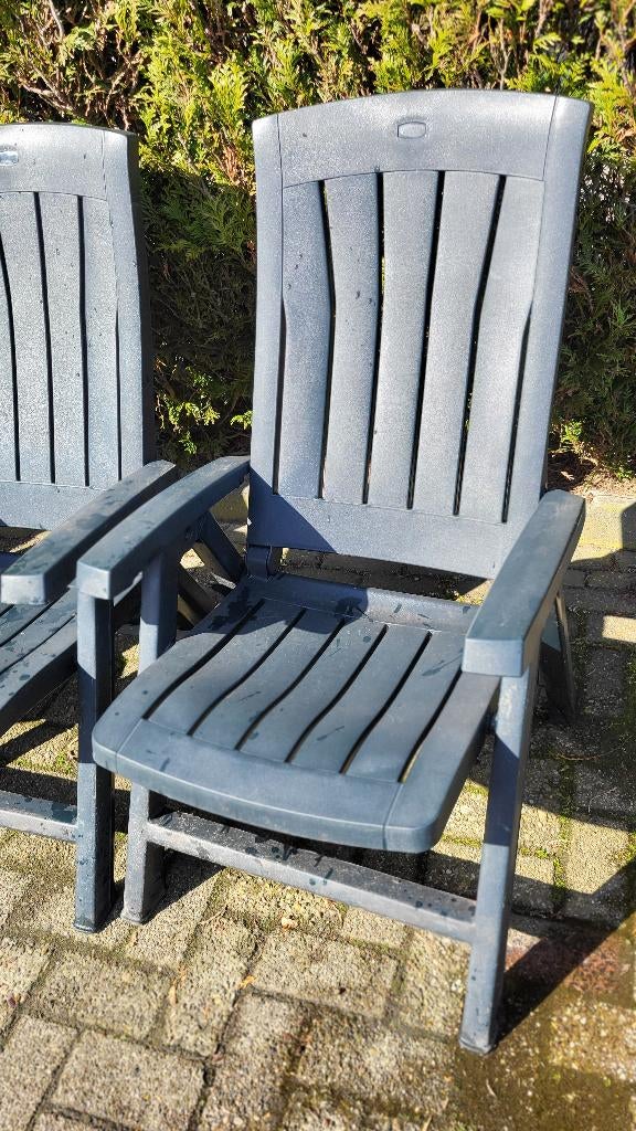 4xTuinstoel, Caravans en Kamperen, Ophalen, Gebruikt, Campingstoel