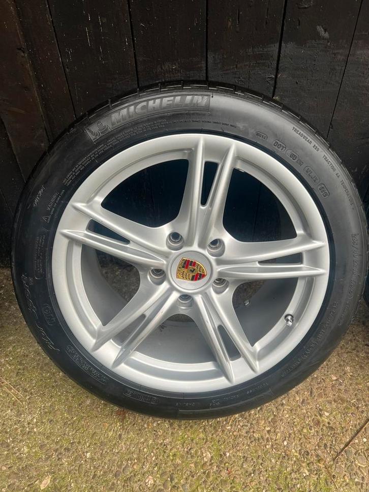 Originele Porsche velgen 5x130 Michelin 18? 911 992 991 987, Niet ingevuld, 18 inch, Gebruikt, 265 mm