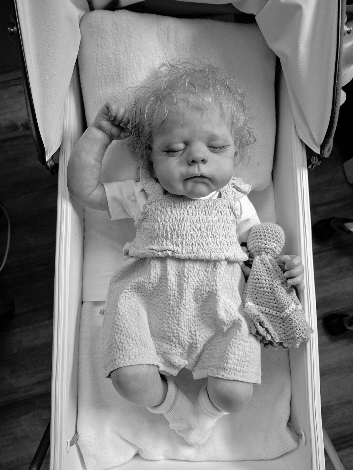 Reborn babypop met certificaat en geboortebewijs - Joanna Ka, Ophalen of Verzenden, Nieuw, Overige typen, Levensecht of Reborn