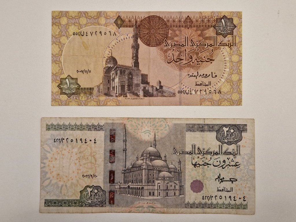Bankbiljetten Egypte, Ophalen of Verzenden, Egypte, Setje