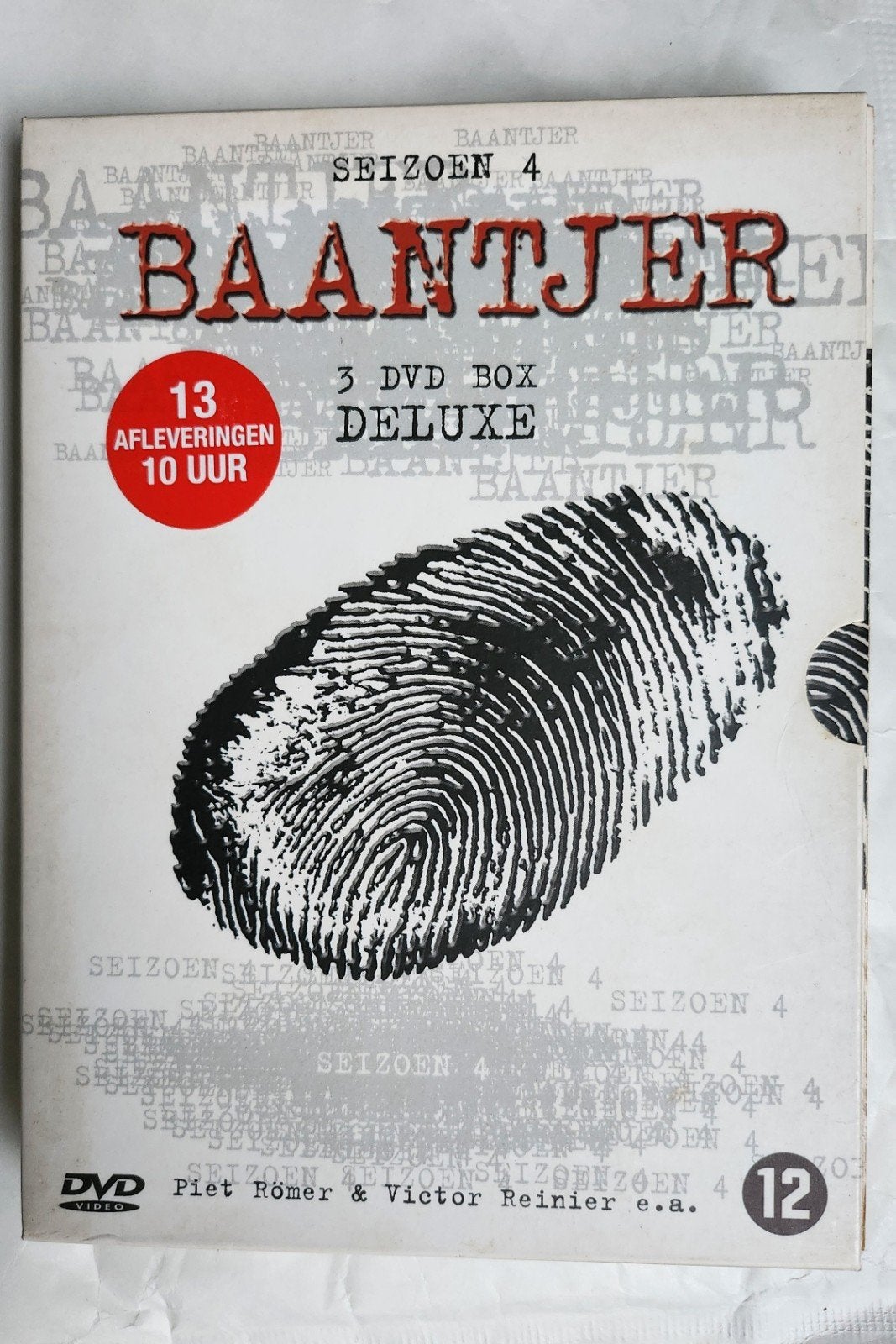 Baantjer seizoen 4 DVD box, Vanaf 12 jaar, Ophalen of Verzenden, Zo goed als nieuw, Nederlands