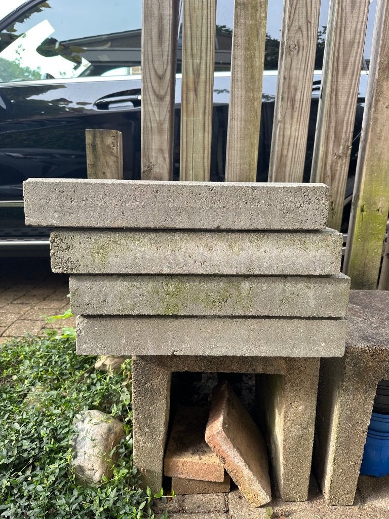 Betontegels, Ophalen, Zo goed als nieuw, Minder dan 5 m², Beton