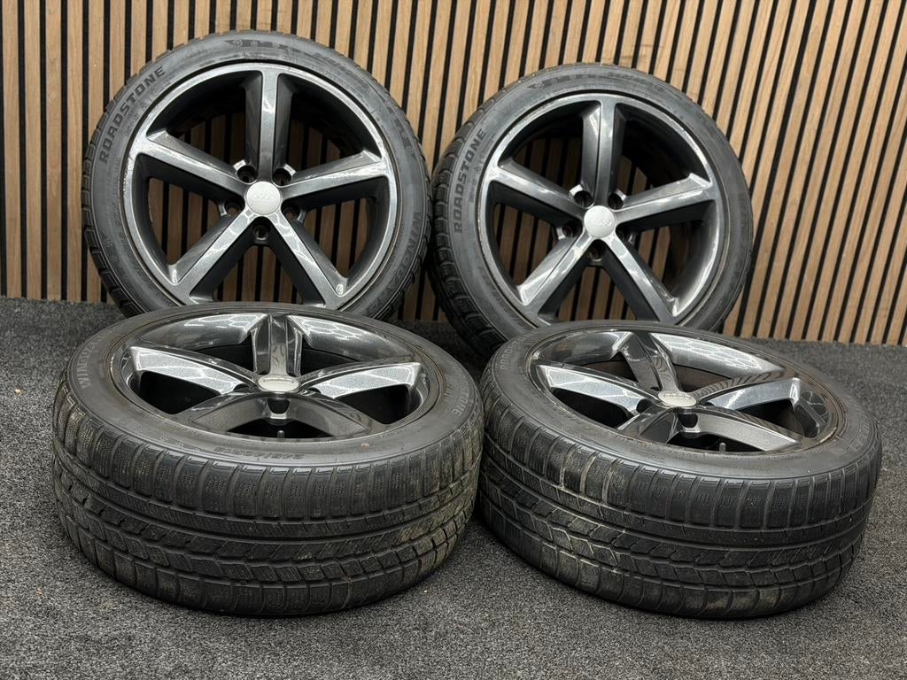 Originele 18 inch Audi A5 S5 8T 5x112 ET29 66.5 245/40/18, Auto-onderdelen, Banden en Velgen, Ophalen, 18 inch, 245 mm, .