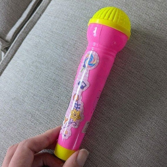 speelgoed microfoon, Ophalen of Verzenden, Gebruikt, Ontdekken, Met geluid