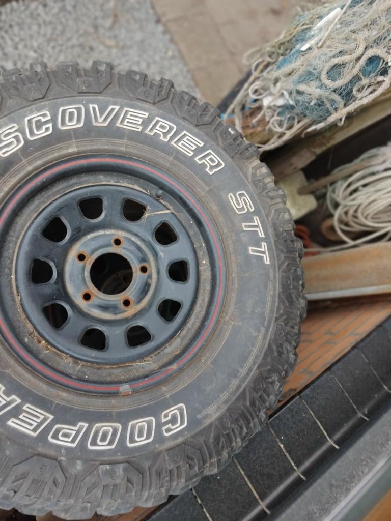 Terreinbanden met velgen voor Mercedes G-klasse, Auto-onderdelen, Banden en Velgen, Ophalen of Verzenden
