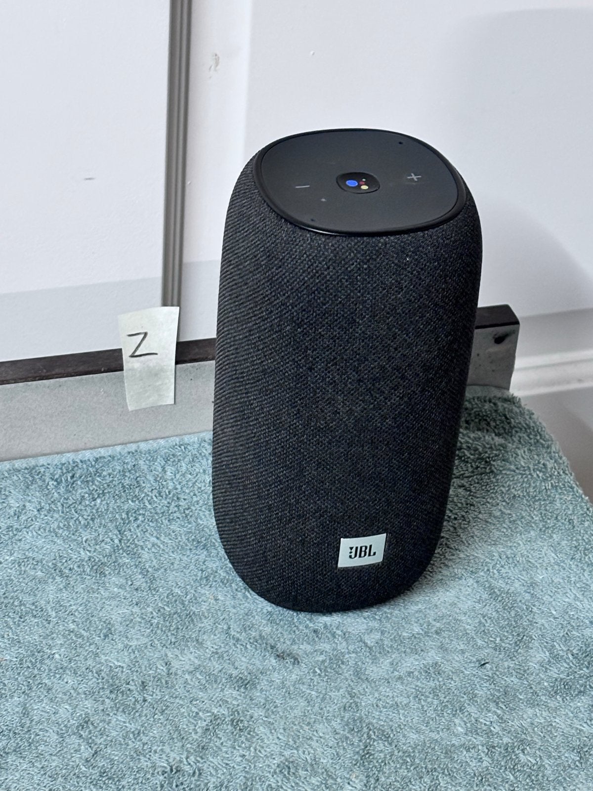 JBL Link Portable Slimme Speaker met Google Assistent, Audio, Tv en Foto, Slimme speaker, JBL, Ophalen of Verzenden, Zo goed als nieuw