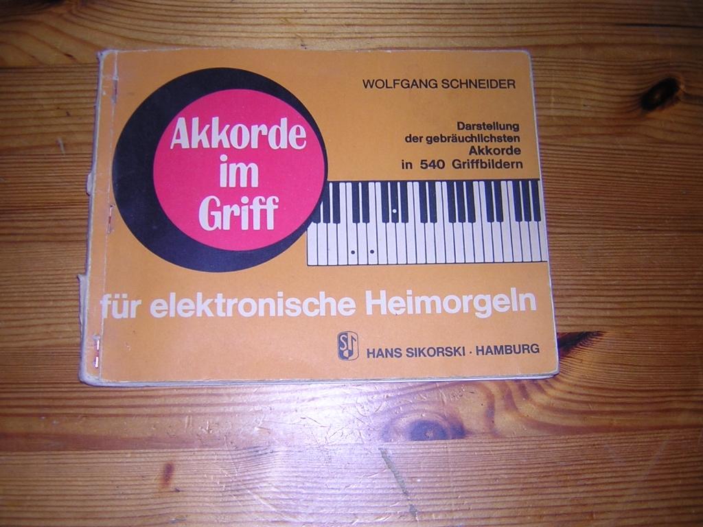 Akkorde im griff - wolfgang schneider, Orgel, Gebruikt, Ophalen of Verzenden, Artiest of Componist