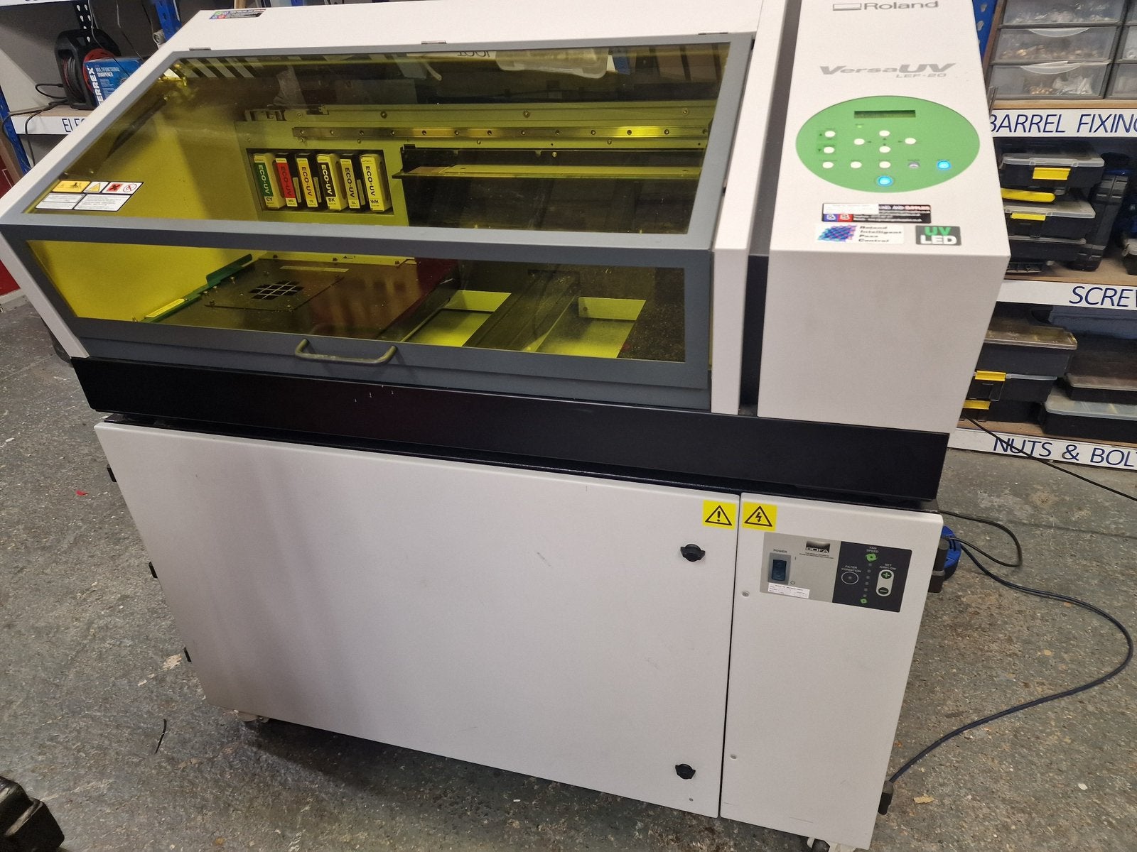 Roland VersaUV LEF-12 Flatbed Printer, Computers en Software, Printers, Ophalen, Gebruikt, Printer, Kleur printen