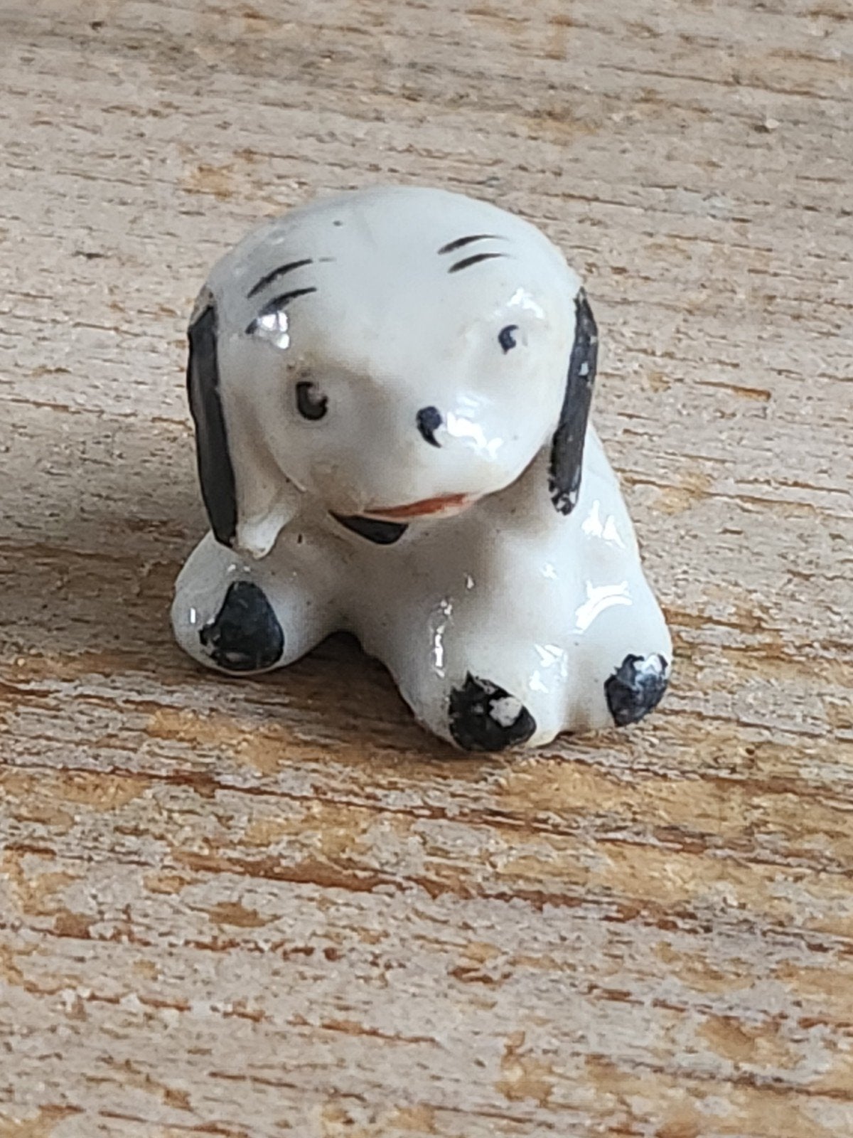 kleine porseleinen Dalmatiër, Ophalen of Verzenden, Gebruikt