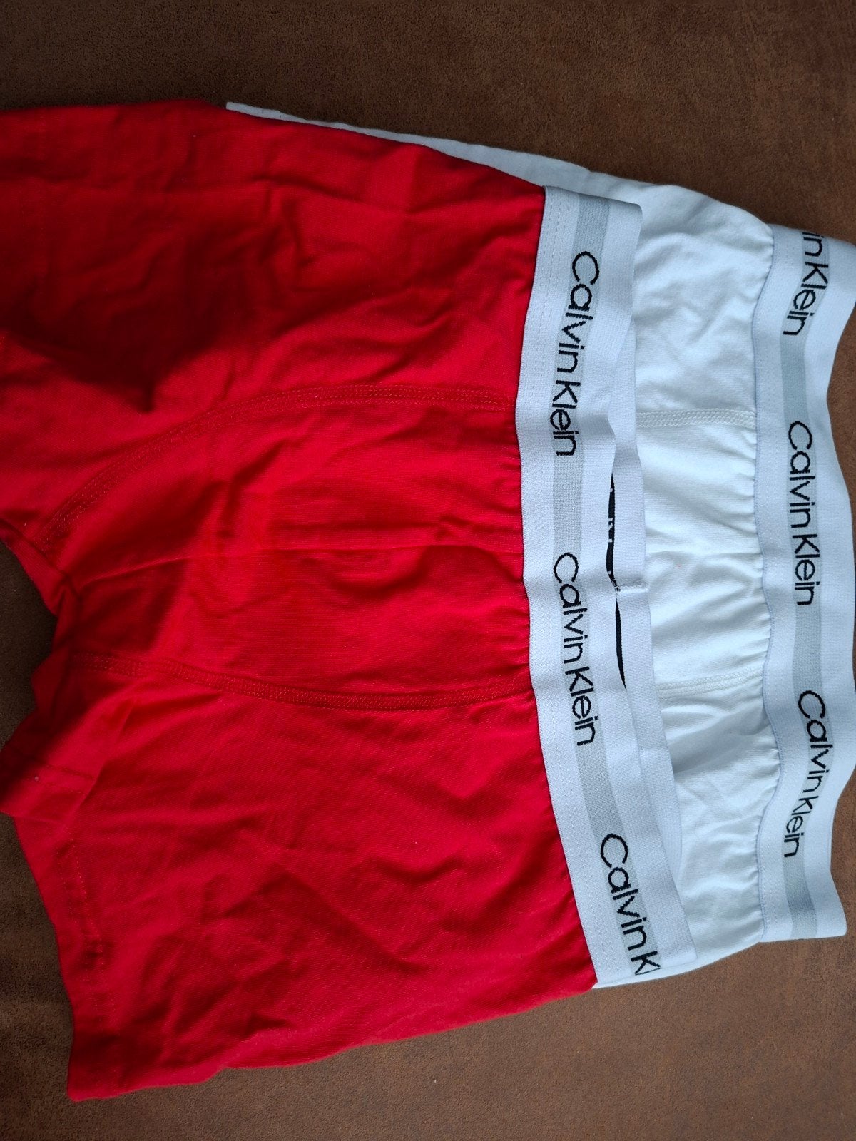 Calvin Klein Boxershorts - Rood & Wit (Maat L), Kleding | Heren, Ondergoed, Boxer, Rood, Ophalen of Verzenden