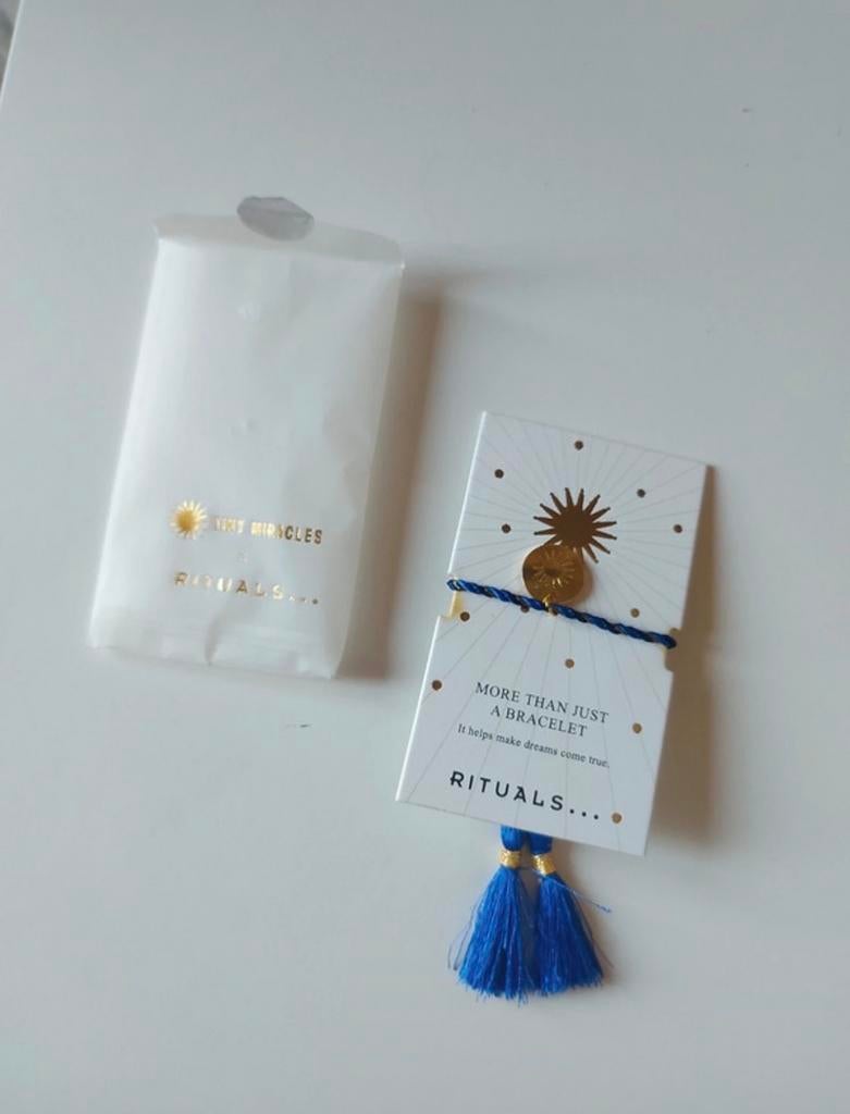 Rituals x Tiny Miracles Armband - Nieuw in verpakking, Overige materialen, Nieuw, Met bedels of kralen, Verzenden