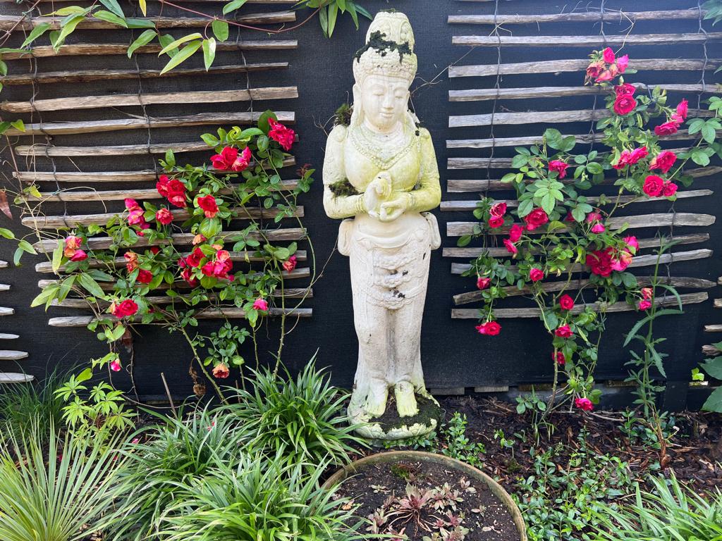 Boeddha tuinbeeld Dewi Tara beeld Buddha Shiva 150 cm, Tuin en Terras, Tuinbeelden, Verburgt Vintage, Nieuw, https://verburgtvintage.nl/#contact