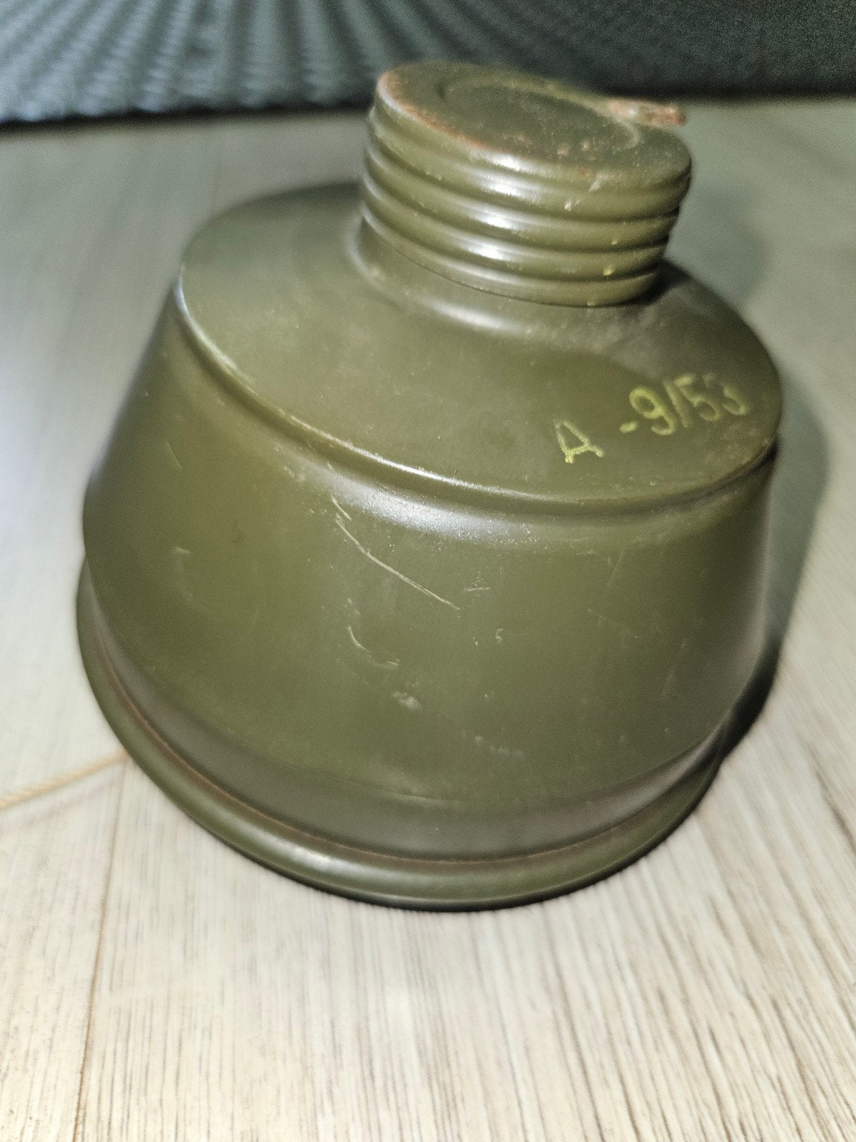 Gasmaskerfilter Nederlands Leger, Ophalen of Verzenden, Landmacht, Nederland, Overige typen