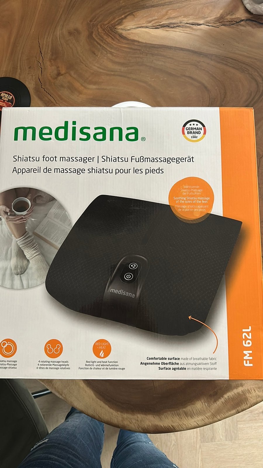 Medisana voetmassage, Ophalen of Verzenden, Zo goed als nieuw, Overige typen