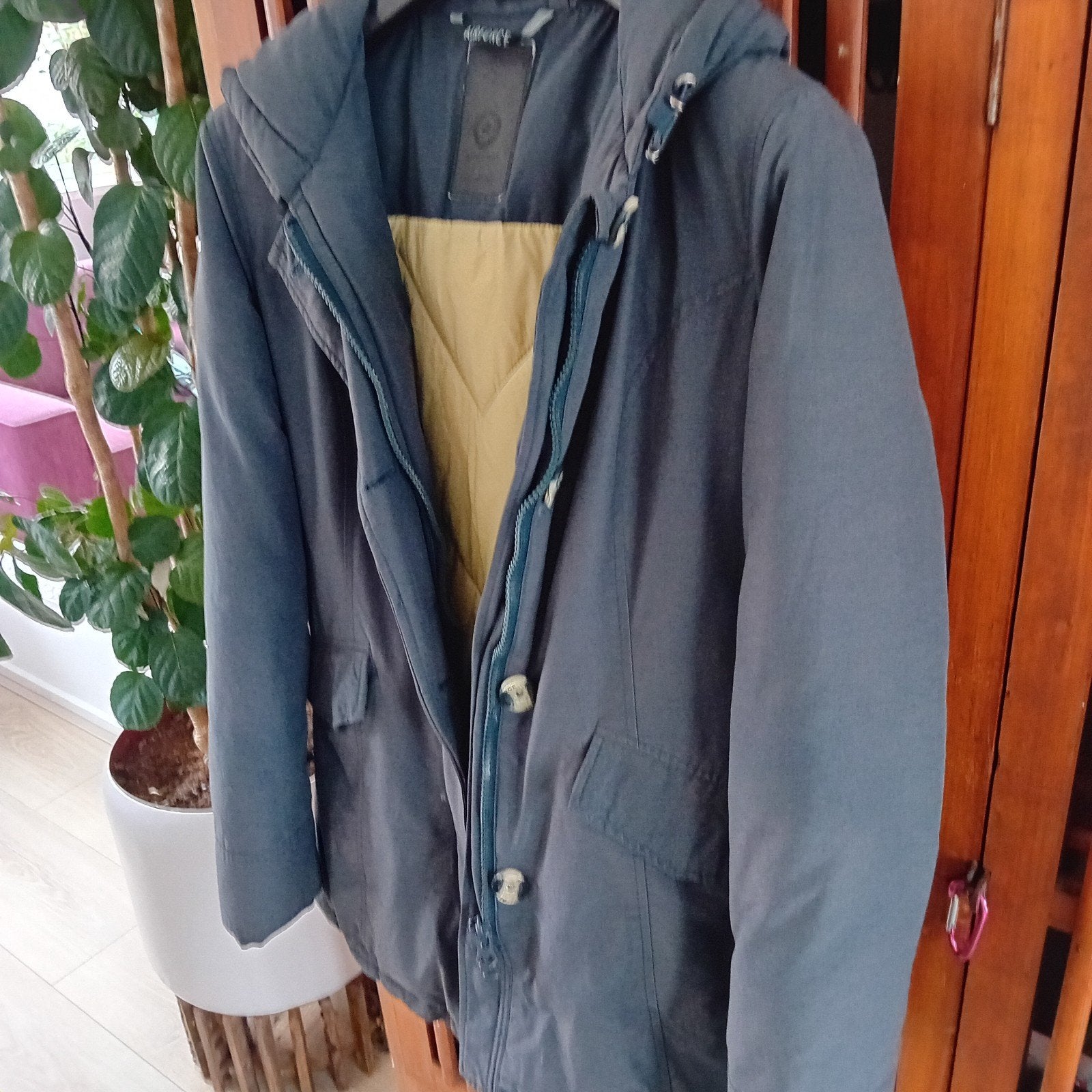 AIRFORCE winterjas maat L, Airforce, Blauw, Maat 42/44 (L), Ophalen of Verzenden