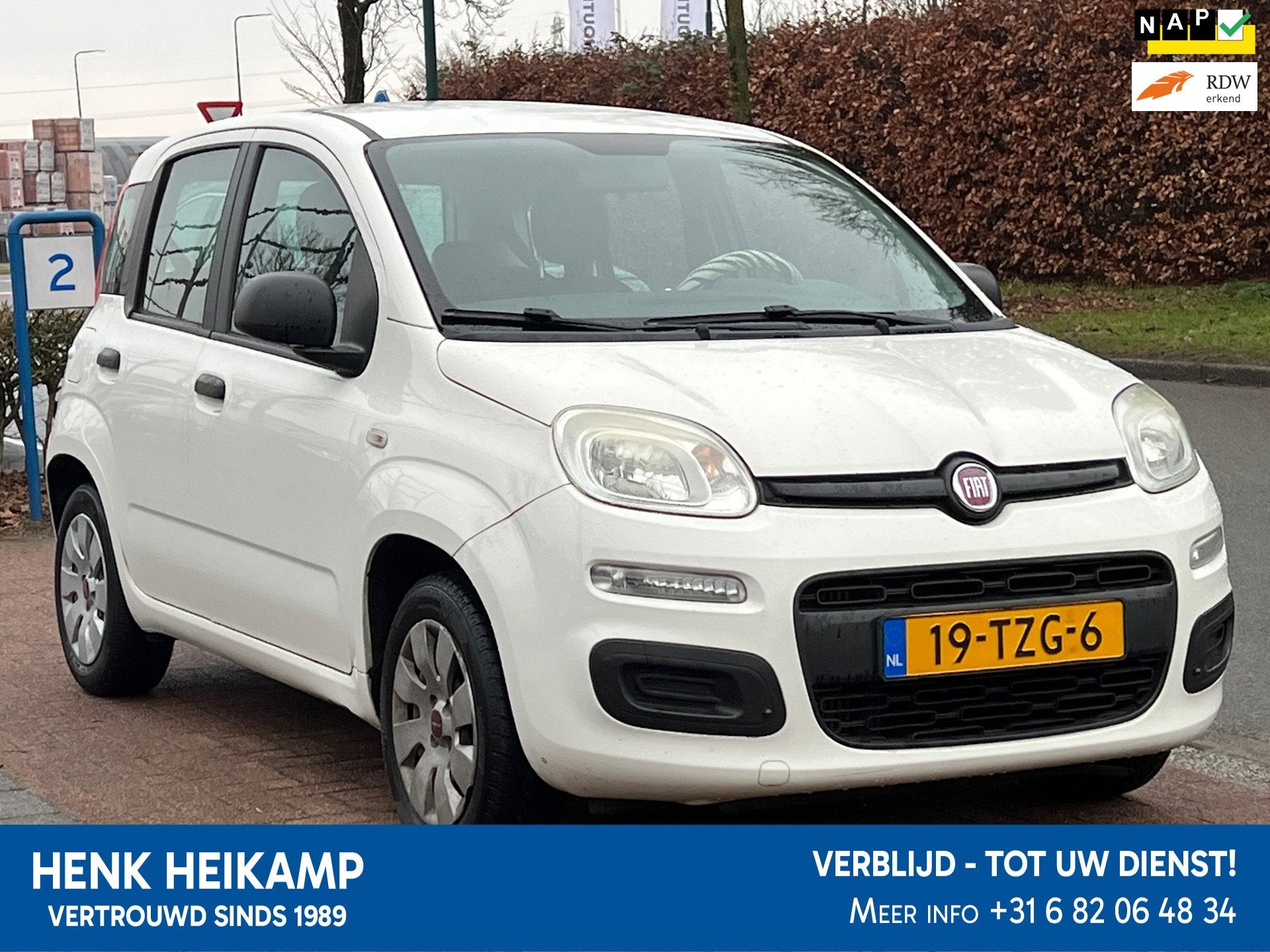Fiat Panda 0.9 TwinAir Pop *85PK (Zie fotos krassen), Auto's, Voorwielaandrijving, Euro 5, 86 pk, Panda