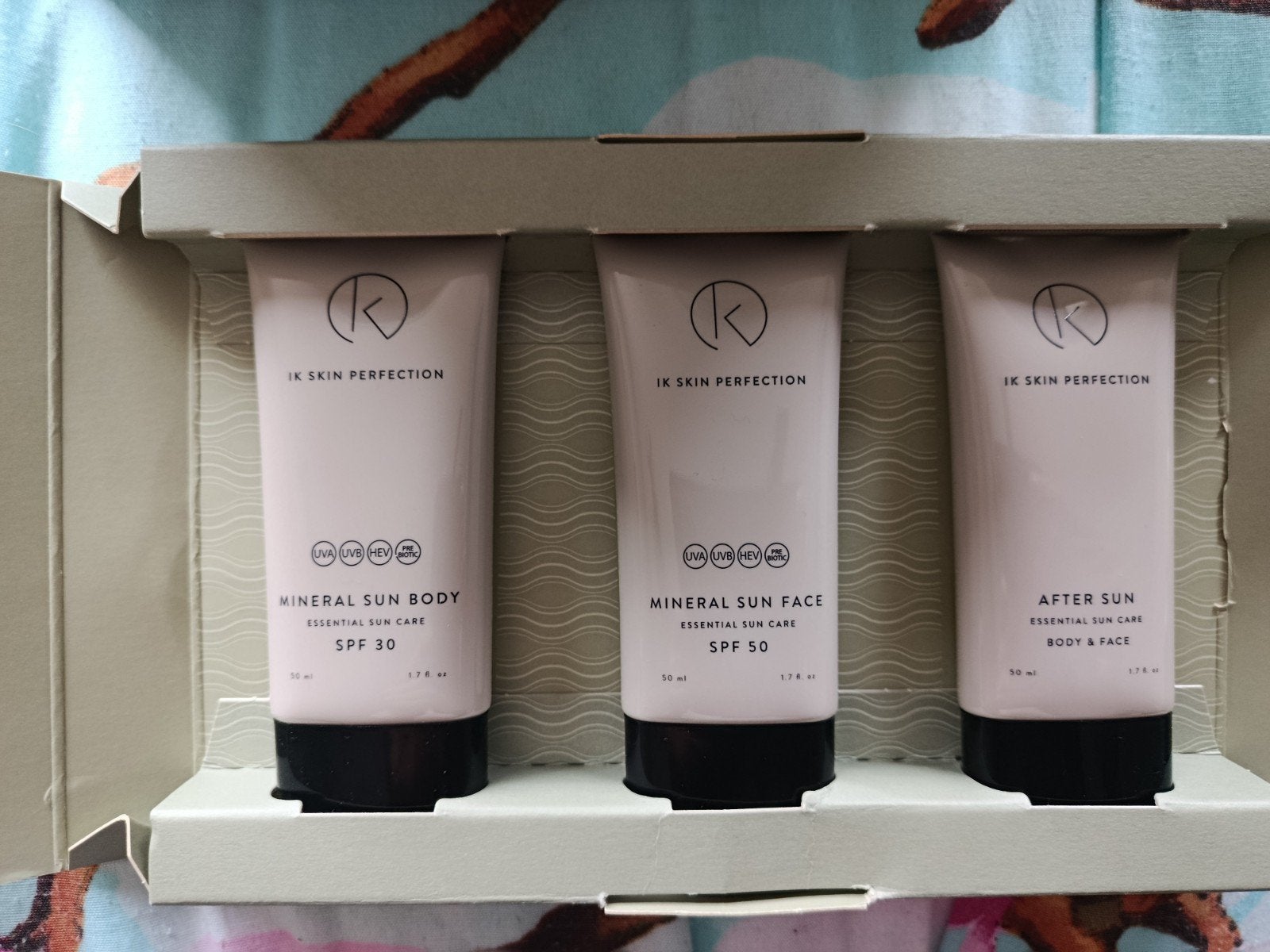 IK Skin Perfection Mineral Sun Box SPF30/SPF50/After Sun, Ophalen of Verzenden, Nieuw, Zonnebrand of After Sun