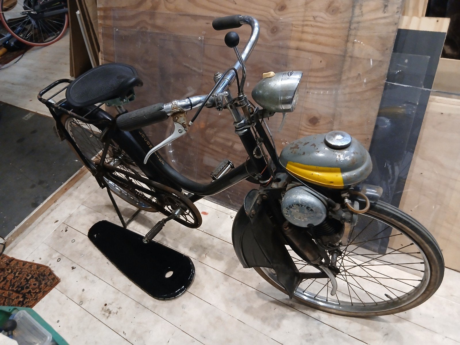te koop oldtimer Locomotief bromfiets, Ophalen, Overige merken
