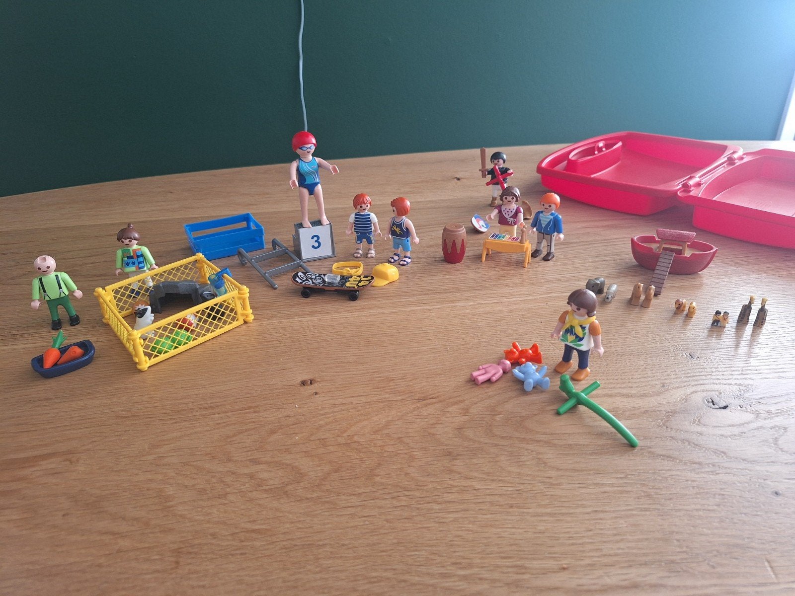 Playmobil set met diverse figuren en accessoires, Ophalen of Verzenden
