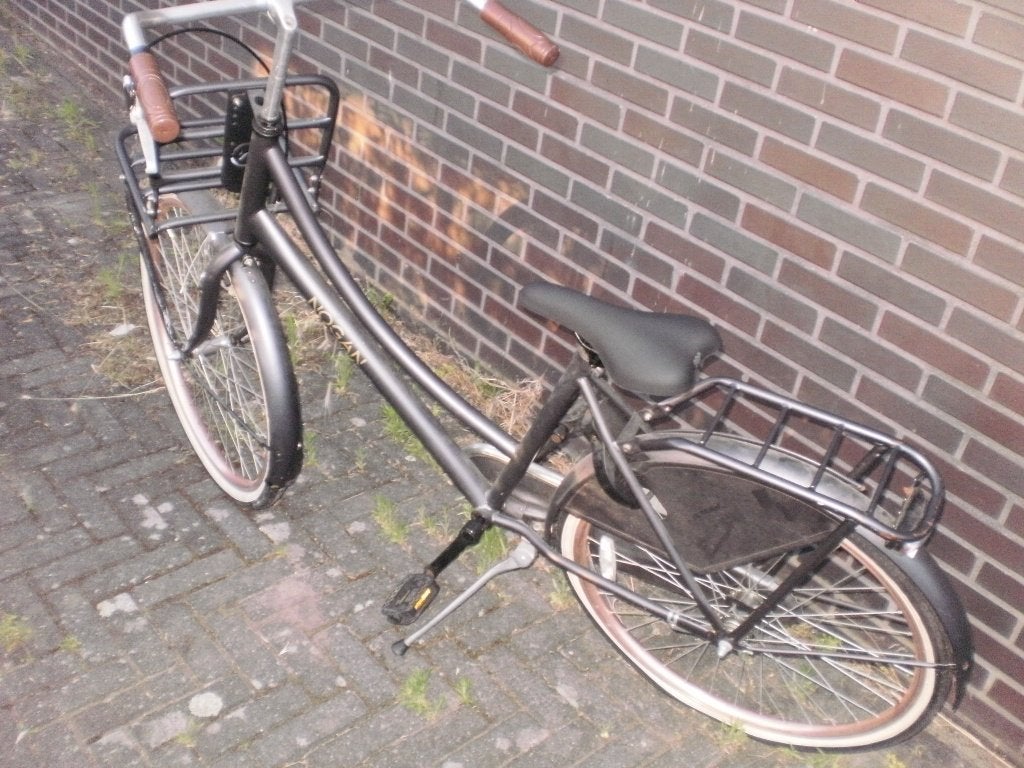 meiden fiets, Fietsen en Brommers, Fietsen | Meisjes, Zo goed als nieuw, 26 inch of meer, Handrem, Terugtraprem, Ophalen