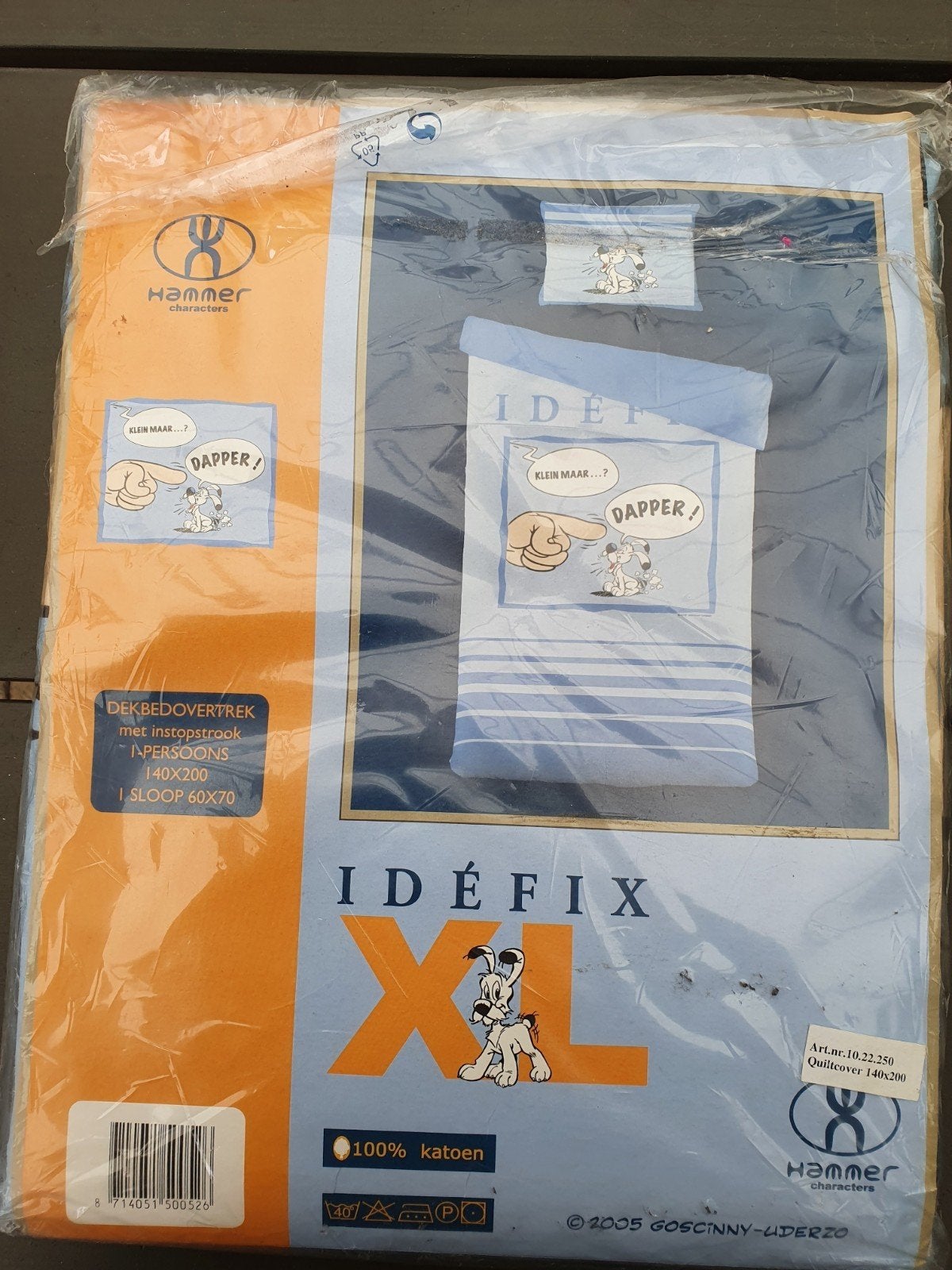 Dekbed idefix, Kinderen en Baby's, Kinderkamer | Beddengoed, Ophalen, Jongetje of Meisje, Wit, Nieuw