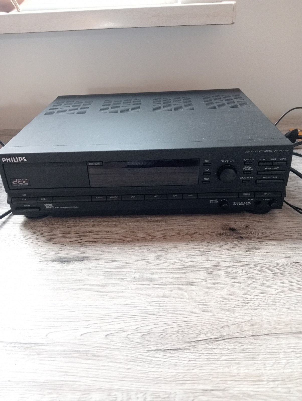 Philips DCC300 Digital Compact Cassette Speler, Ophalen of Verzenden, Enkel, Philips