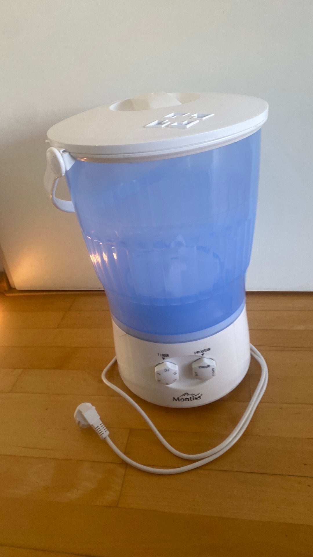 Montiss wasmachine voor camping, Ophalen, Gebruikt