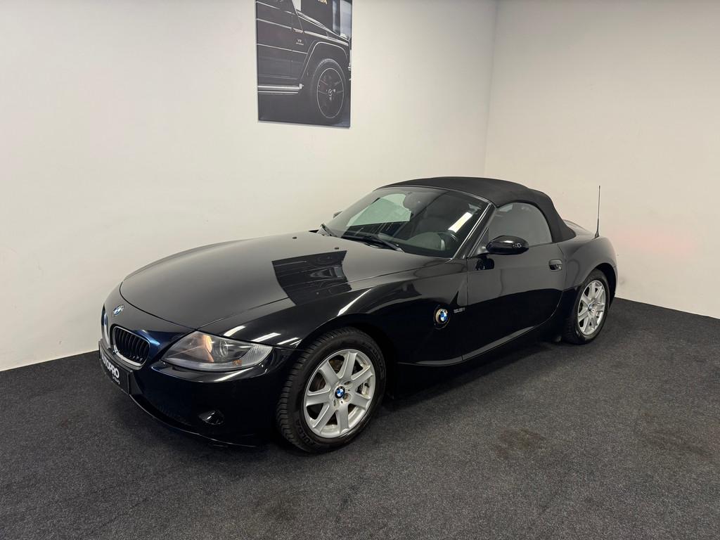 BMW Z4 Roadster 2.5i, Auto's, BMW, Achterwielaandrijving, Gebruikt, Zwart, Cabriolet
