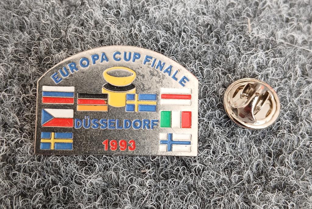 Europa cup Finale Düsseldorf 1993, Ophalen of Verzenden, Gebruikt, Overige typen
