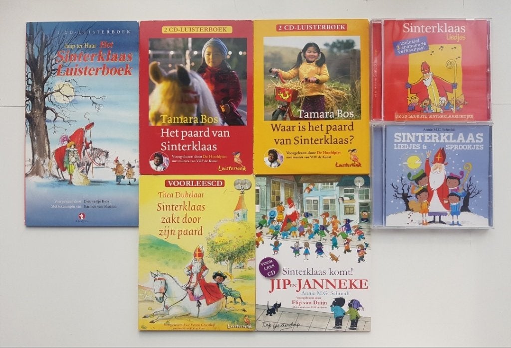 7x Luisterboek Sinterklaas | Liedjes, Sprookjes, Verhaaltjes, Ophalen of Verzenden, Annie M.G. Schmidt, Cd, Kind