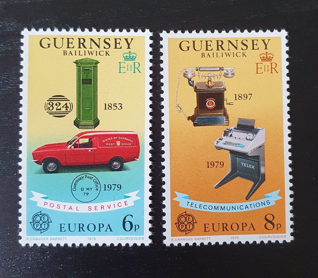 Guernsey 1979 Europa CEPT Michel 189-190 postfris, Verzenden, Overige landen, Postfris