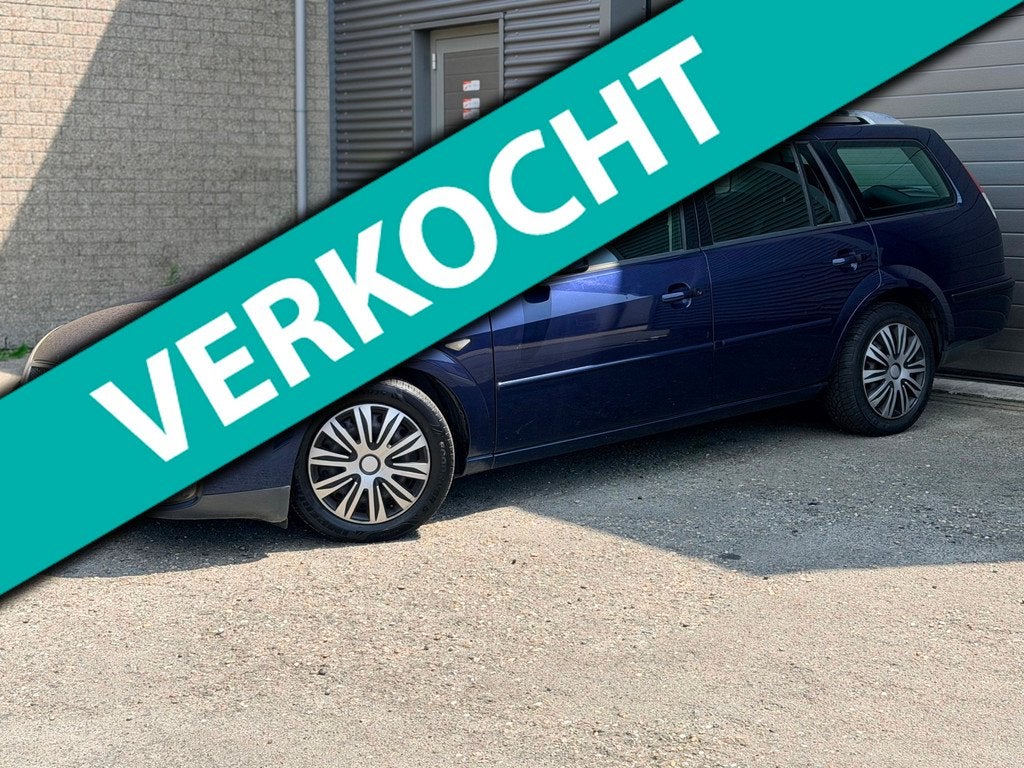 Ford Mondeo Wagon 2.0-16V Automaat, Auto's, Ford, 730 kg, 1370 kg, Mondeo, Blauw