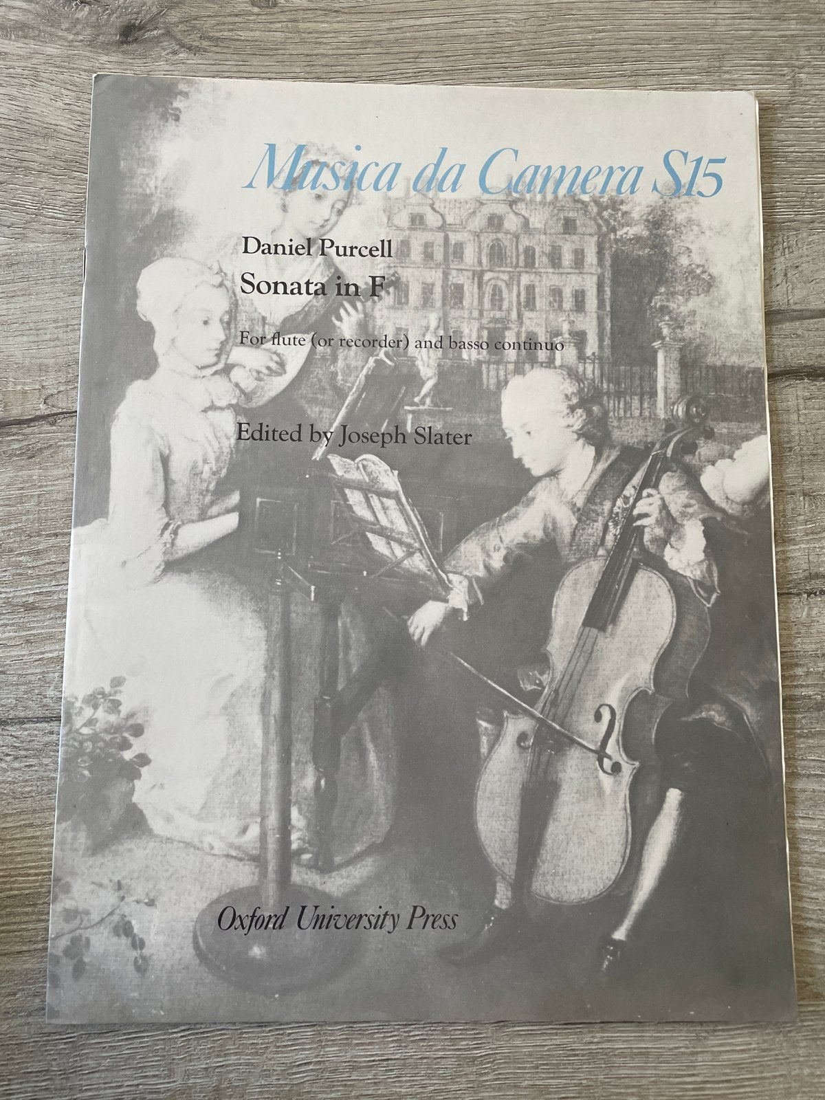 Musica da Camera S15 - Daniel Purcell Sonata in F, Gebruikt, Klassiek, Dwarsfluit of Piccolo, Ophalen of Verzenden
