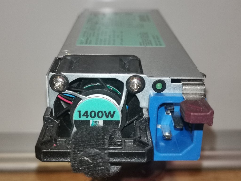 12.4V 117A Voeding HP DIY 13.8V, Telecommunicatie, Ophalen of Verzenden, Refurbished