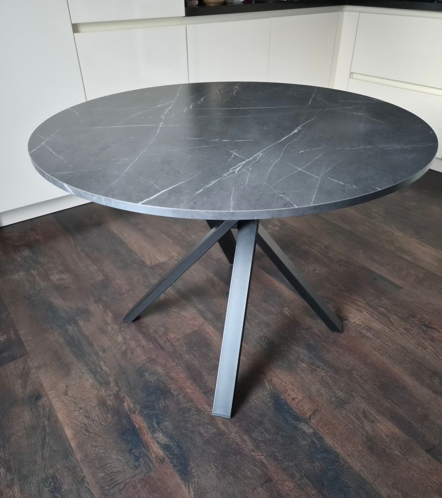 eettafel mariedamm ikea, Ophalen, Modern, Industrieel, Overige materialen, Rond