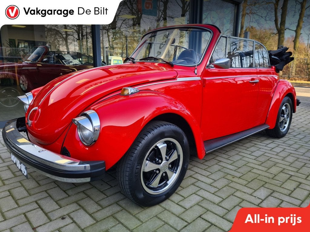 Volkswagen Kever 1303 S 1.6, Auto's, Volkswagen, Achterwielaandrijving, Gebruikt, 4 cilinders, Cabriolet