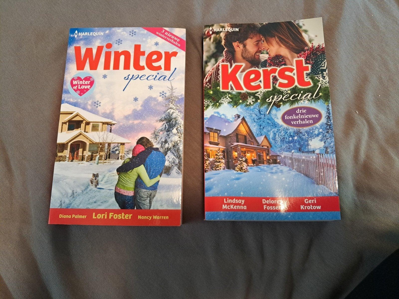 Harlequin Winter- en Kerstspecial - 2 boeken, Boeken, Ophalen of Verzenden, Gelezen, Diverse auteurs