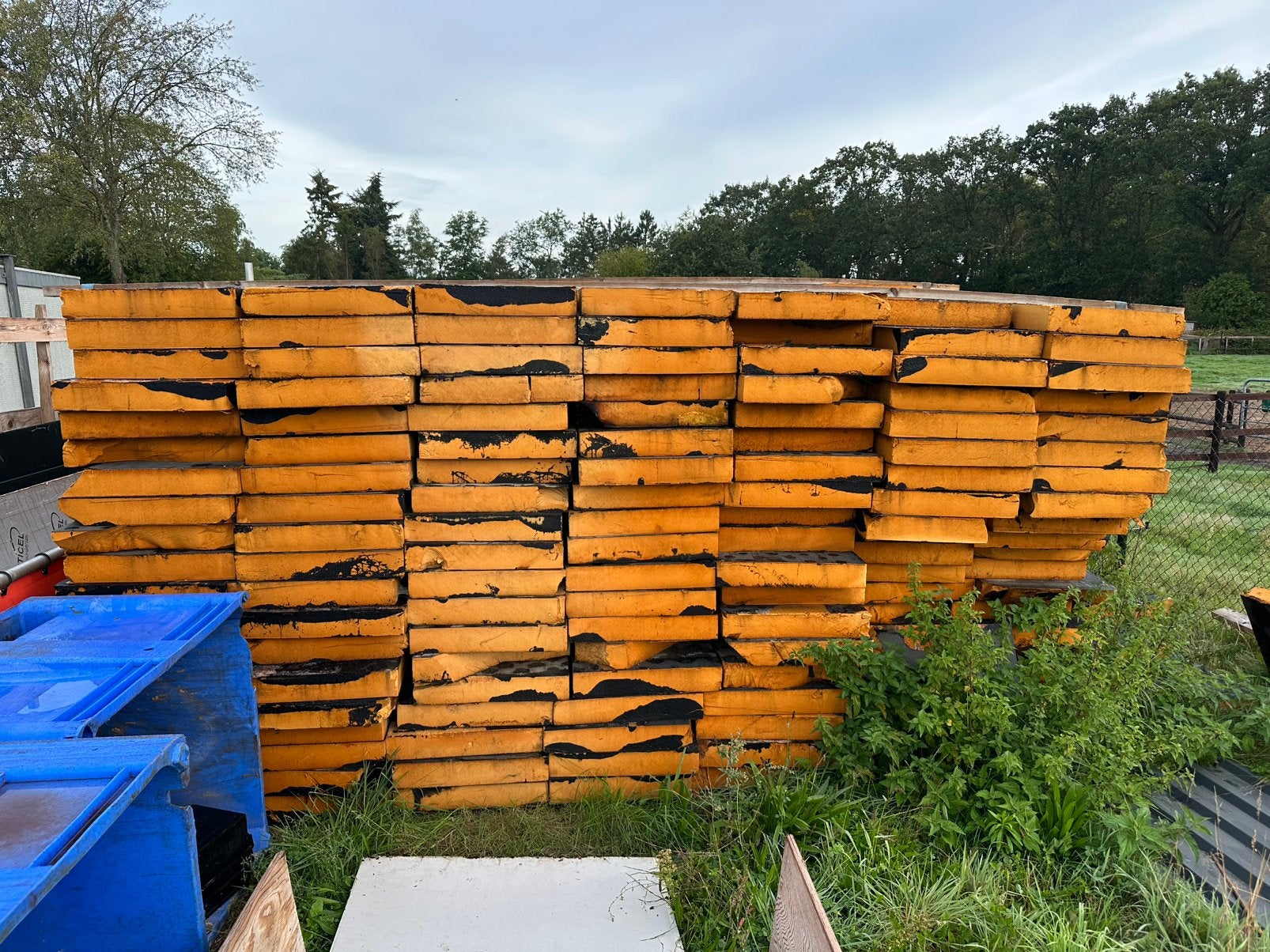 Circa 300 m² gebruikte PIR-isolatieplaten 10 cm dik, Ophalen, Zo goed als nieuw, Hardschuim (Pir), 15 m² of meer