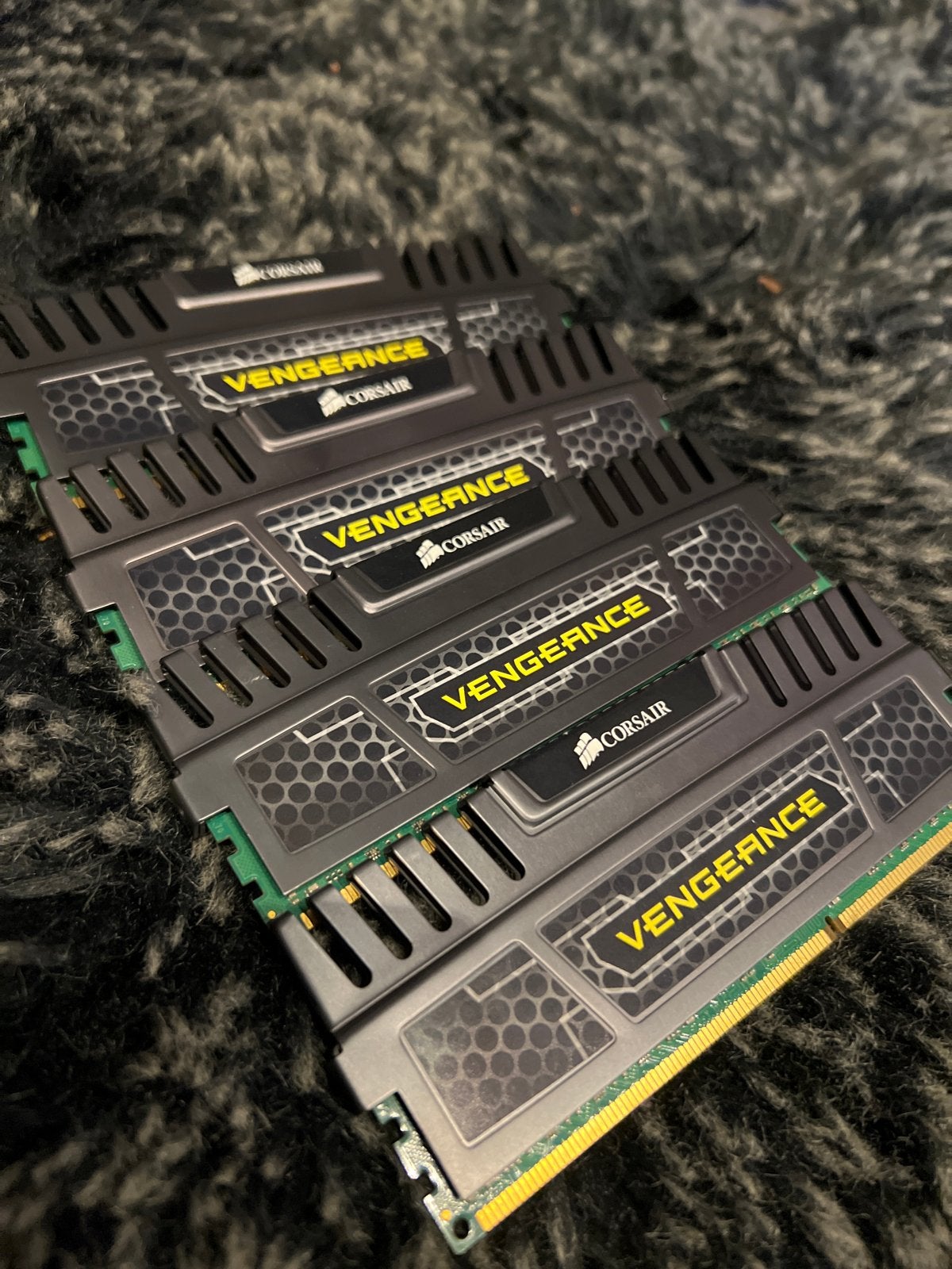 Corsair Vengeance 16GB (4x4GB) DDR3 RAM Geheugen, Computers en Software, Gebruikt, DDR3, Ophalen of Verzenden, Desktop