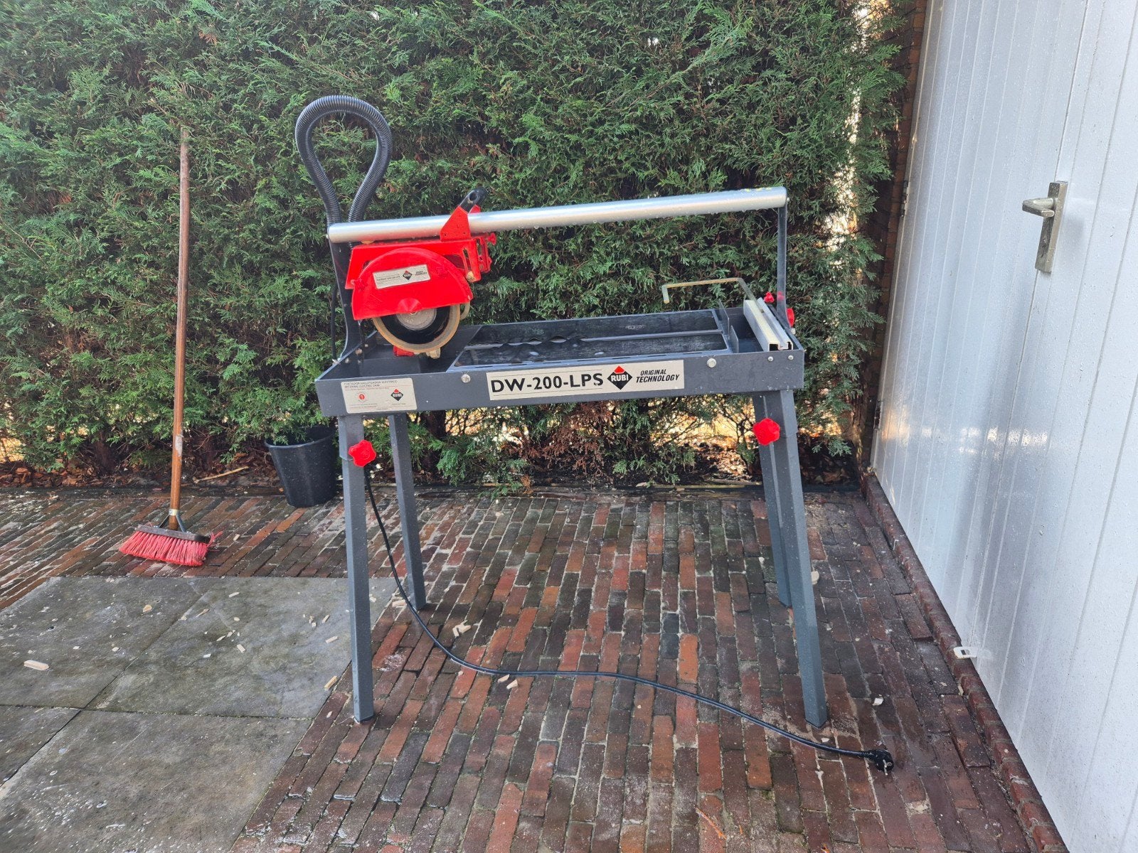 Gebruikte tegelzaag Rubi DW-200-LPS, Ophalen, Gebruikt, 70 mm of meer, Overige typen