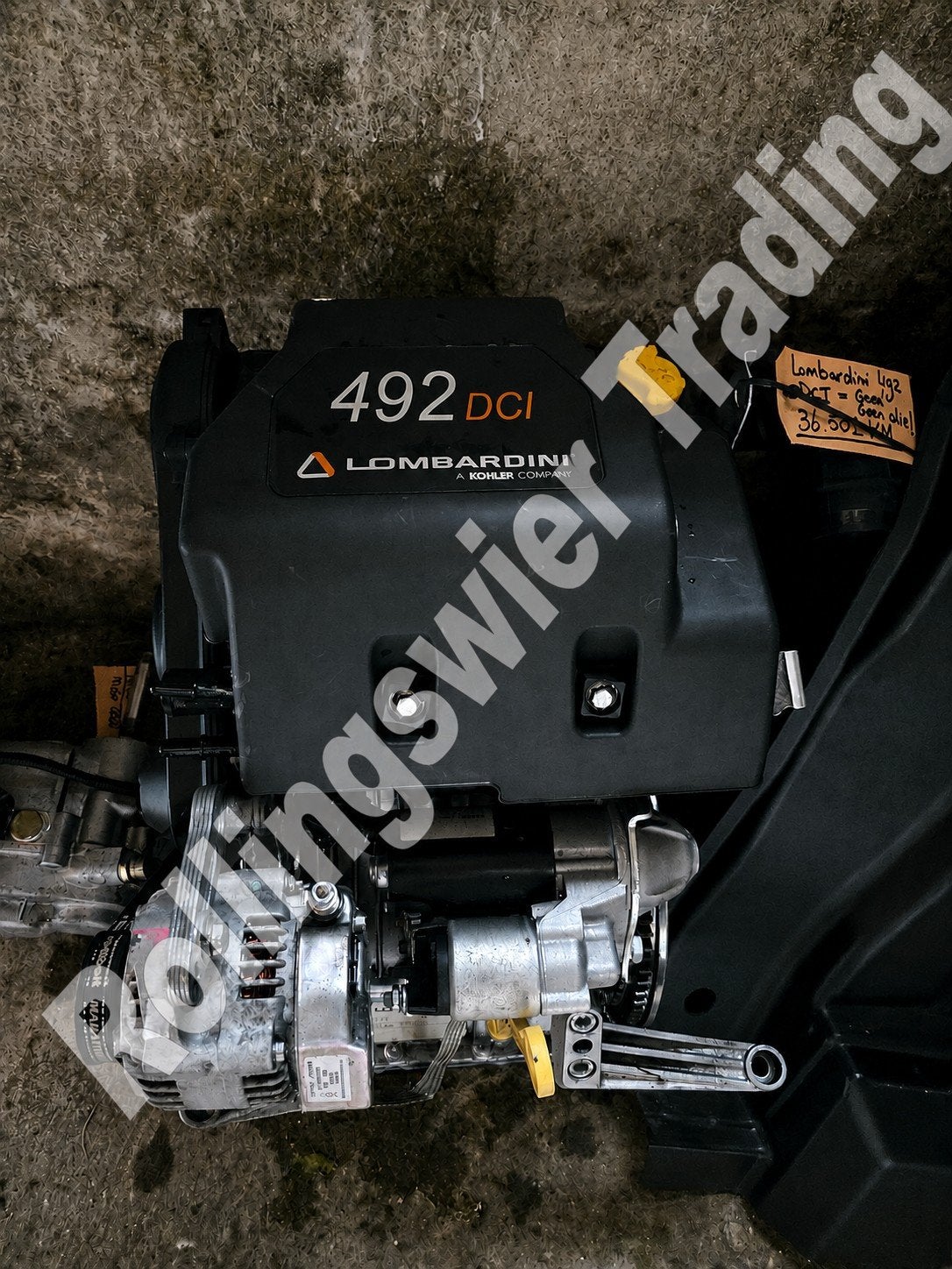 Lombardini 492 DCI motor brommobiel / 45km auto, Ophalen, Gebruikt