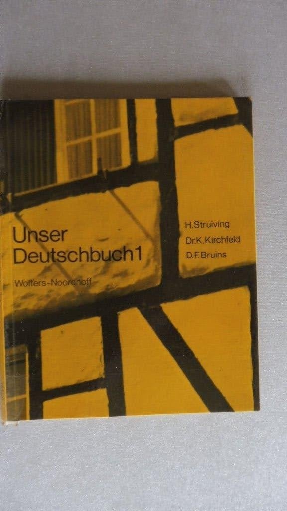 Schoolboek "Unser Deutschbuch 1", Ophalen, Gelezen, HAVO, Duits