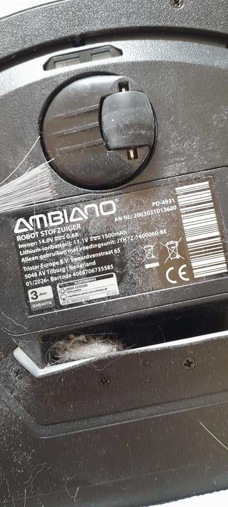 Ambiano Robotstofzuiger - PD-4931, Ophalen of Verzenden, Robotstofzuiger, Niet werkend, Minder dan 1200 watt