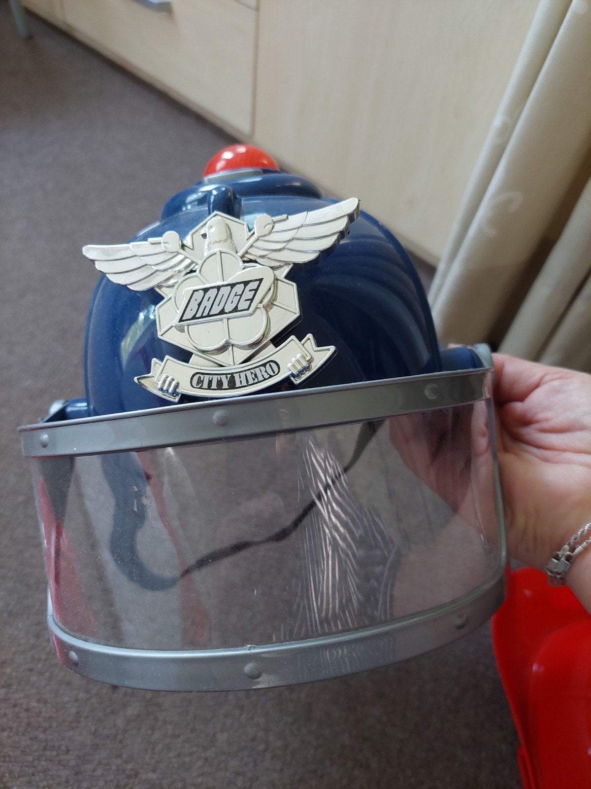 Speelgoed Brandweerhelm en Politiehelm 5,00 per stuk, Ophalen of Verzenden, Gebruikt, Ontdekken