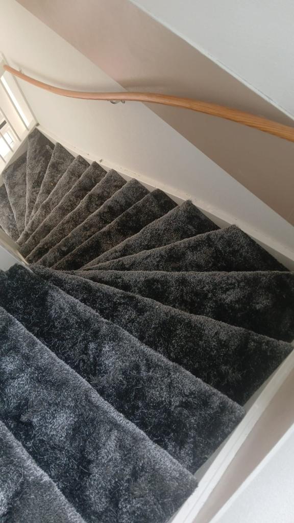 Vaste trap stoffering open trap stoffering slaapkamers, Huis en Inrichting, Stoffering | Vloerbedekking, Crème, 75 m² of meer