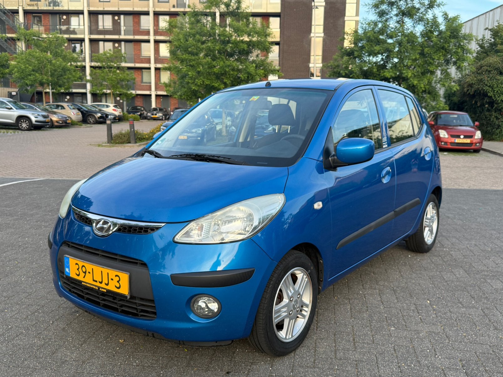 Hyundai i10 1.25 I Goed onderhouden | Airco, Voorwielaandrijving, 4 cilinders, Blauw, 905 kg