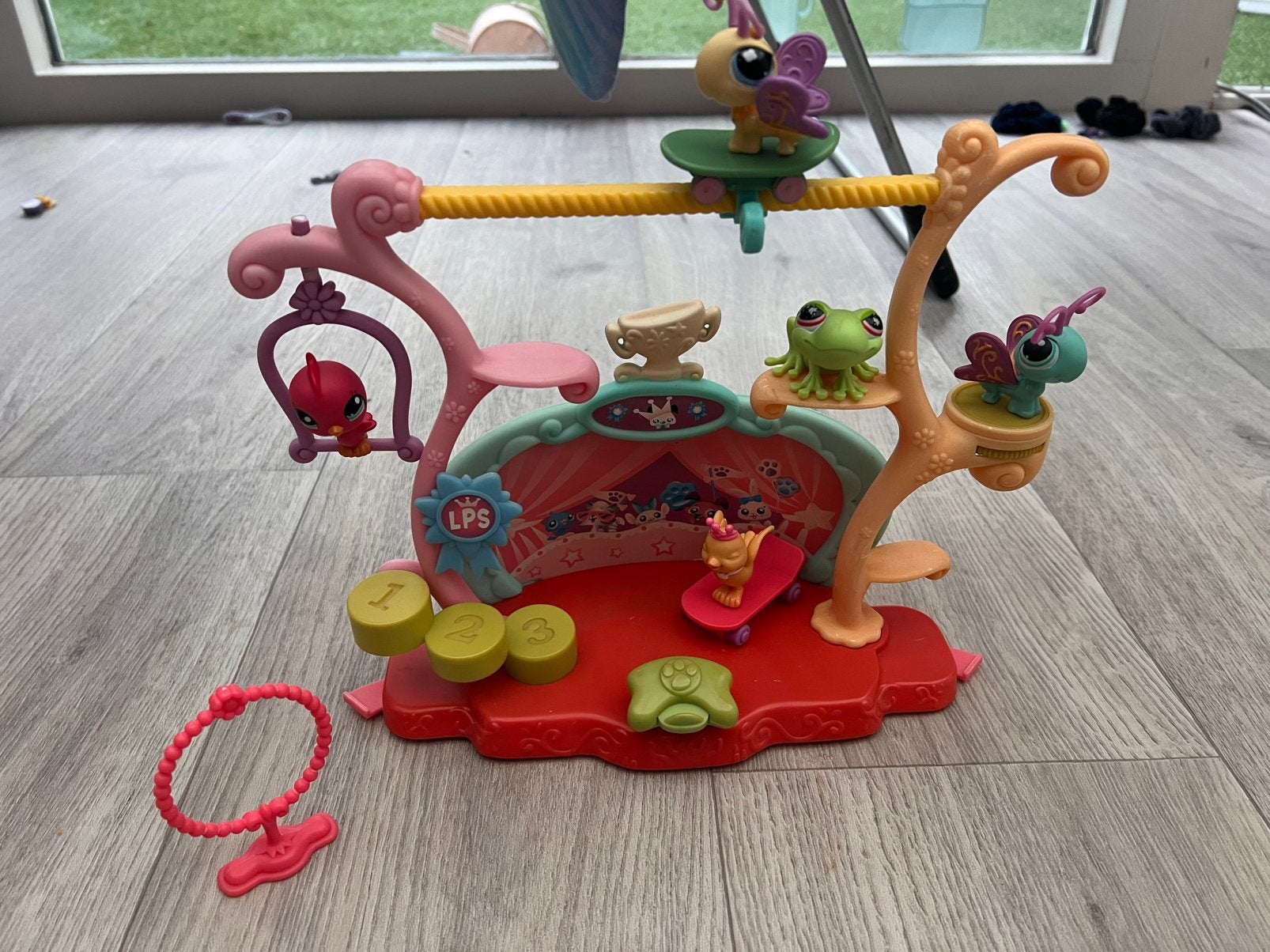 Little pets shop, setje, incl pets. Vogel, vlinder, kikker, Ophalen of Verzenden, Zo goed als nieuw, Jongen of Meisje