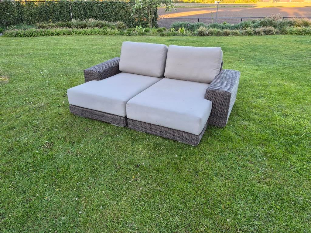 4 seasons kingston pure love seat, Zo goed als nieuw, Loungeset, Wicker, Bank