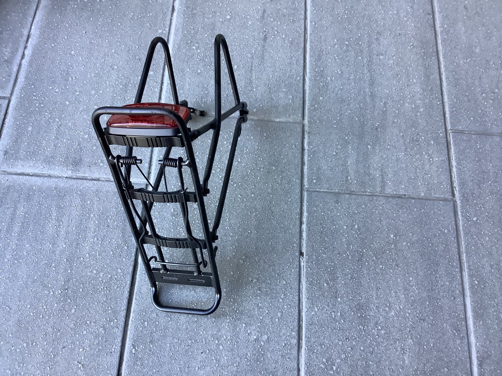 Fiets begagedrager / kleur zwart, Ophalen, Gebruikt